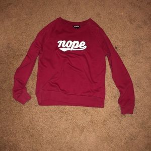 Joe boxer sweatshirt